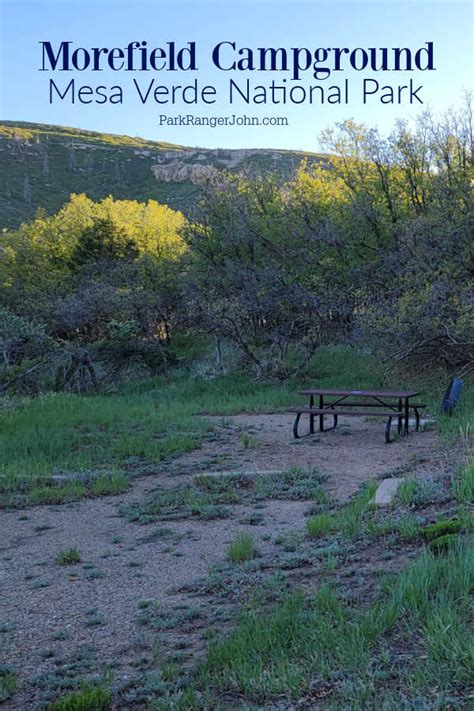 Morefield Campground Mesa Verde National Park Park Ranger John