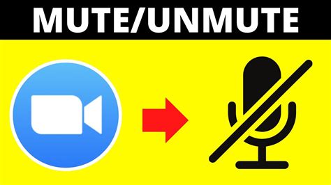 How Muteunmute Audio In A Zoom Meeting Youtube