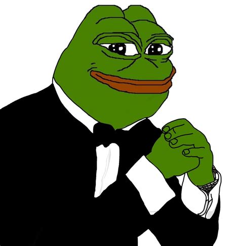 Pepe Tuxedo Smug Frog Know Your Meme