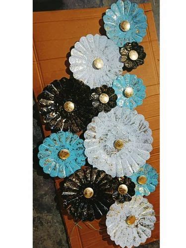 Multicolor 4 4 Feet Flower Iron Wall Art At Rs 2200 In Moradabad ID