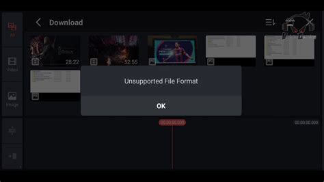 Cara Mengatasi Unsupported File Format Di Kinemaster YouTube