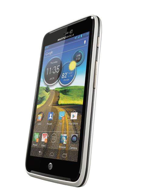 Motorola Atrix Hd Att Wireless Smartphone In White Good Condition