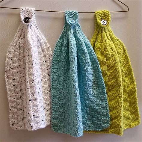 Ravelry Hanging Kitchen Towels Pattern By Reah Janise Kauffman