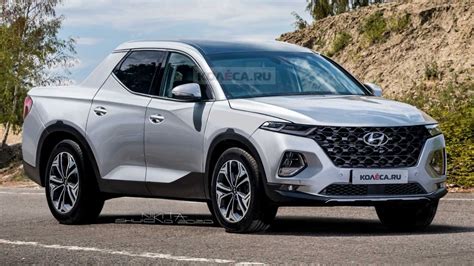 The New Hyundai Santa Cruz Will Have The Front Of The Tucson