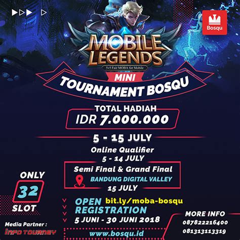 Turnamen Mobile Legends Bosqu Mini Tournament