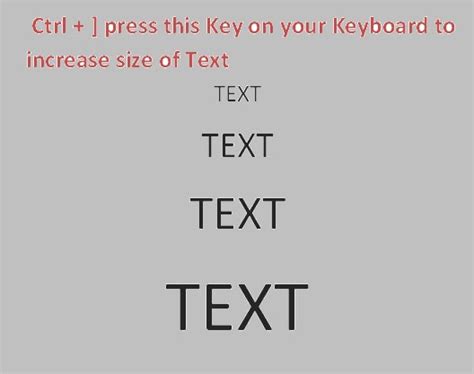 So, that is how you increase the font size. How to Decrease & Increase Font Size on M.S. Word ~ Shortcuts