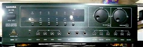 A wide variety of sakura 737 amplifier options are available to you, such as 2 (2.0). Sakura AV-739 UB karaoke Integrated Amplifier - Cebu ...