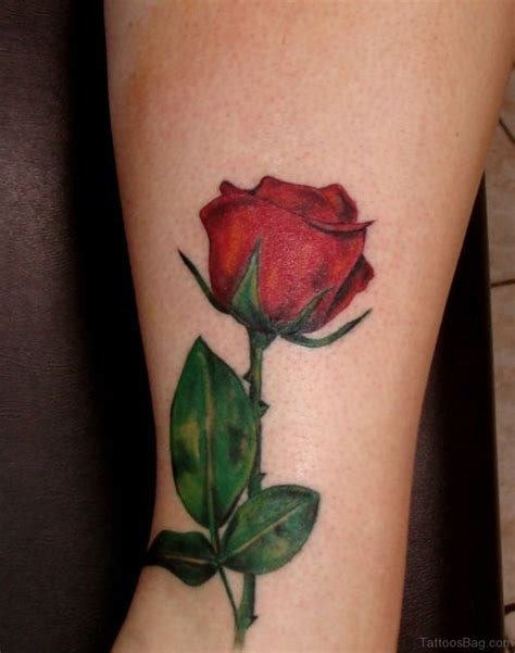 Small rose tattoos on the arm or. 50 Fabulous Rose Tattoos On Ankle