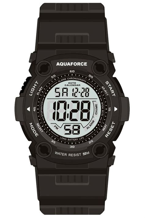 aqua force tactical combat watch 50m water resistant aqua force watch company military