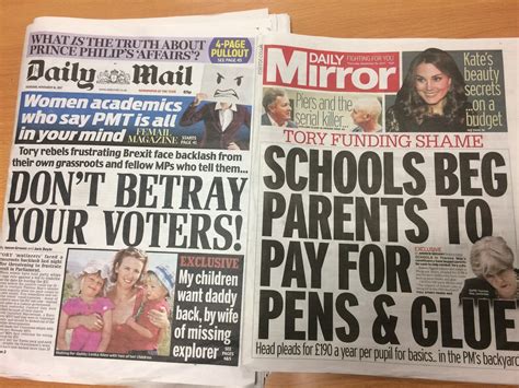 Daily news article posted every weekday. A Level Media: Bias News examples