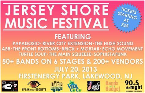 The Jersey Shore Music Festival Music Festival Jersey Shore Music