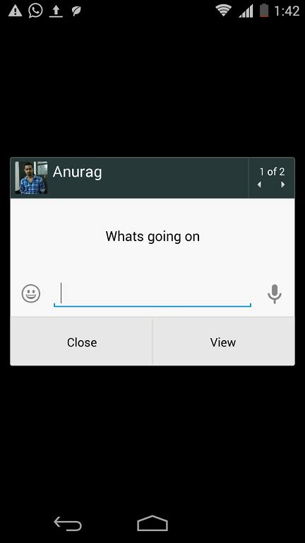 Android How To Create Pop Up Notifications Like The Notification Used