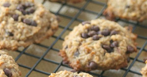 While applesauce can make cookies taste a little rubbery, the melted butter keeps their chewy texture in check. None of This or None of That Peanut Butter Oatmeal Cookies | Cookie recipes peanut butter ...