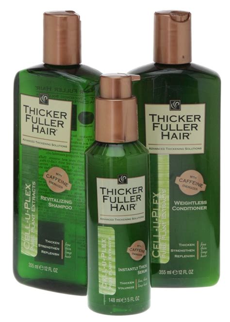 Thicker Fuller Hair Hair Solutions Revitalizing Shampoo Weightless