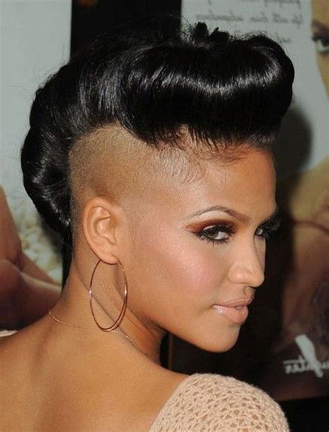 The perfect hairstyle to complement your look for an enjoyable night out. Top 15 Most Badass Shaved Hairstyles for Black Women 2019 ...