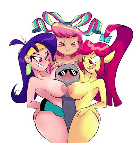 Rule 34 3girls Anonymous Ass Breasts Cartoon Network Crossover Curvy