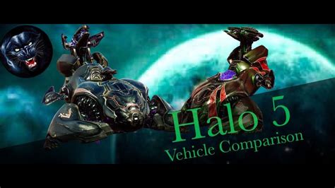 Halo 5 Vehicle Comparison Wraith Vs Anti Air Wraith Youtube