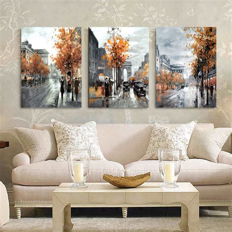 Art is a beautiful way to brighten up the home with style and personality. Aliexpress.com : Buy 3 Panel Wall Art Painting Home Decor ...