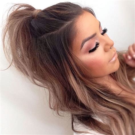 Swept over styles will keep long hair at bay. Pin on beauty & hair
