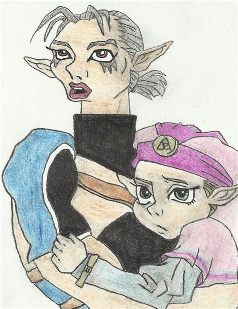 The Legend Of Zelda Ocarina Of Timezelda And Impa Aimee147s