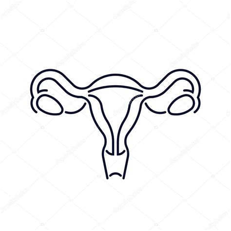 Female Reproductive System Icon Stock Vector By Masha Tace 102843044