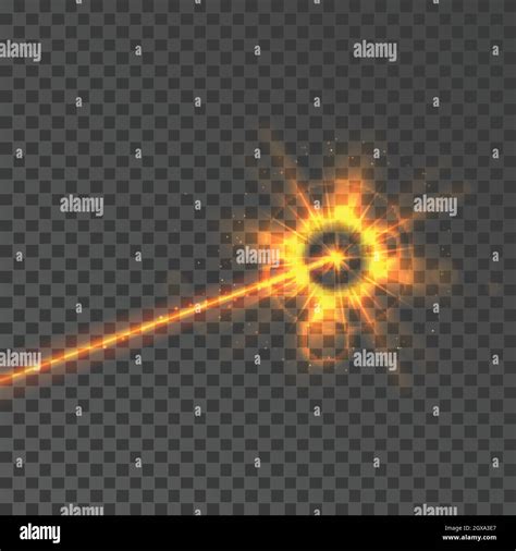 Laser Beam Light Energy Power Explosion Vector Stock Vector Image And Art