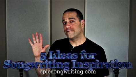 5 Ideas For Songwriting Inspiration That Always Work