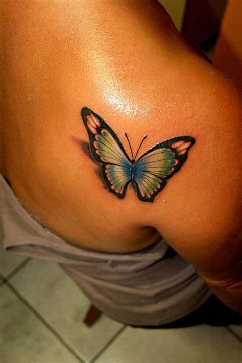 Best Butterfly Tattoo Designs On Shoulder For Woman Butterfly Tattoo