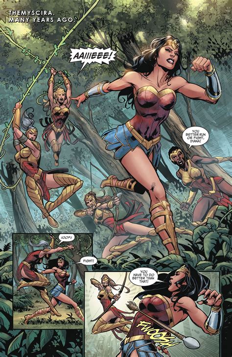 Wonder Woman And The Amazons Of Themyscira Injustice Annual Wonder