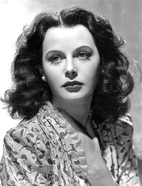 hedy é um gênio penteados de 1940 atriz estrela de cinema