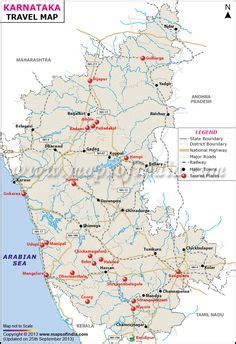 It has a total length of 49 kilometres (30 mi). Map showing major roads, railways, rivers, national highways, etc in the state of #Karnataka www ...