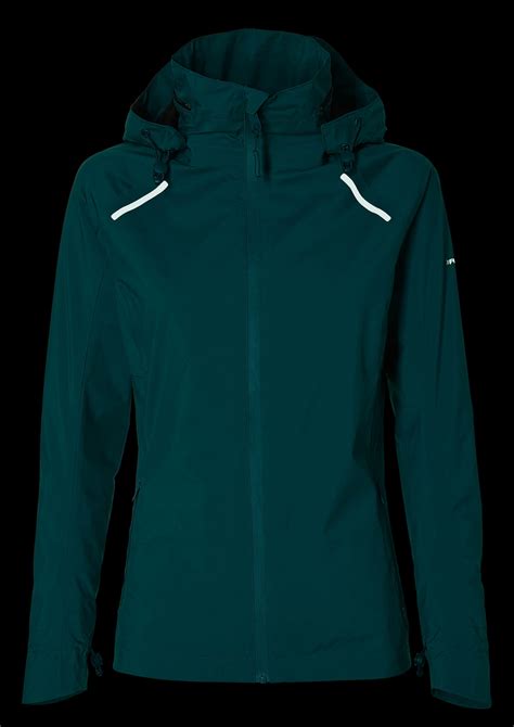 Basil Skane Fahrradregenjacke Damen Grün Basil