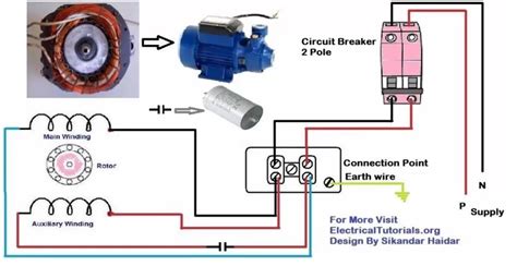 Diagram Three Phase Motor Connection Circuit Diagram Mydiagramonline