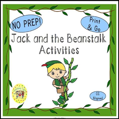 Jack And The Beanstalk Activities Writing Center Activities Jack And