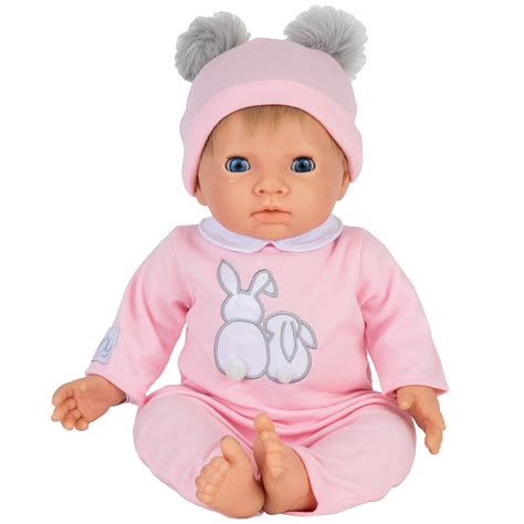 Tiny Treasures Toy Baby Doll In T Box Blonde Hair