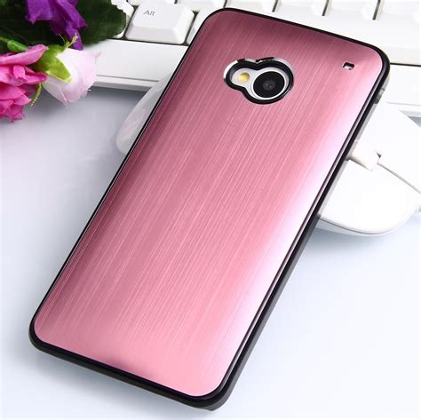 Brushed Aluminum Hard Case For Htc One M7 Luxury Phone Back Cover Metal Aluminium For Htc M7