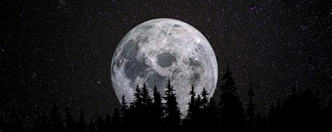 1200x480 The Moon Night Photography Stars 1200x480 Resolution Wallpaper