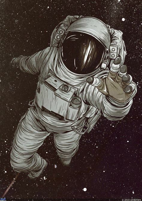 Art And Illustration Astronaut Illustration Creative Illustration