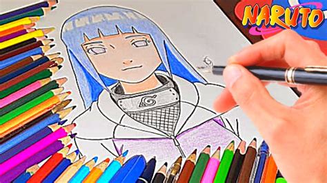 COMO DESENHAR HINATA DO CLÃ HYUGA YouTube