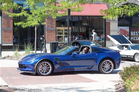Blue C7 Corvette Grand Sport