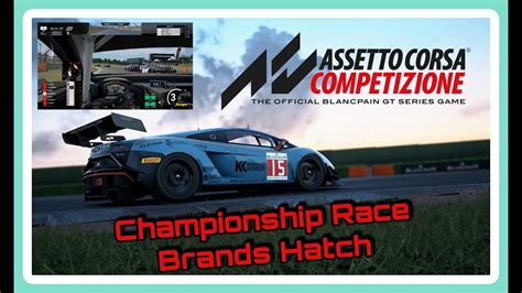 Assetto Corsa Competizione Championship Race Gameplay YouTube