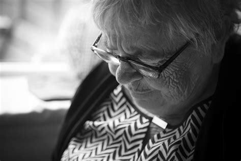 Portrait Of An Old Woman With Glass Free Stock Photo Public Domain