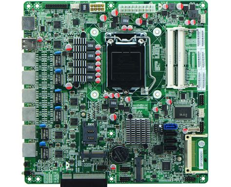 Intel H67 chipset LGA1155 firewall motherboard with 6 GbE LA_Armortec