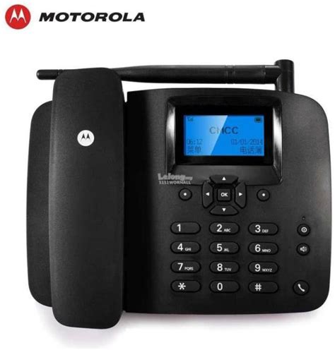 Motorola Fixed Wireless Sim Card Phone Fw 200 L Black Delta Store