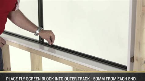 This is a very simple, inexpensive and easy way to install an air conditioner in a slider window without buying an a/c made for slider windows. How to Install a Fly Screen on an A&L Sliding Window - YouTube