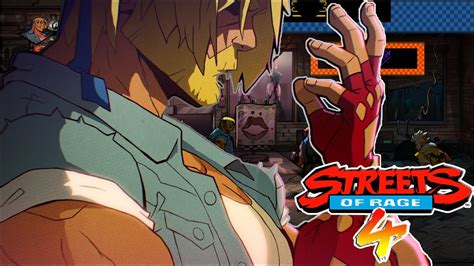 Axel Stone Streets Of Rage 4 Stage 1 Youtube