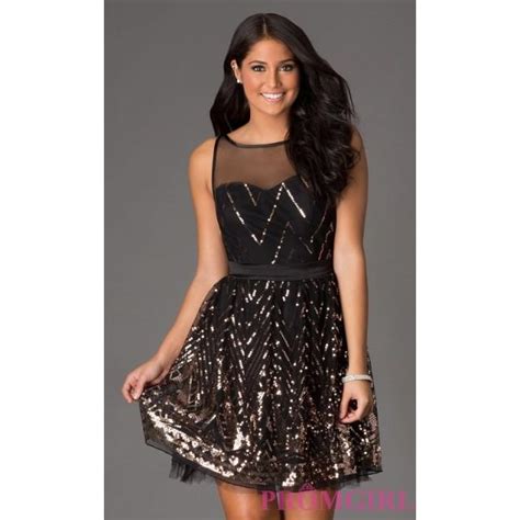Short Sleeveless Sequin Embellished Dress Brand Prom Dresses 2592793