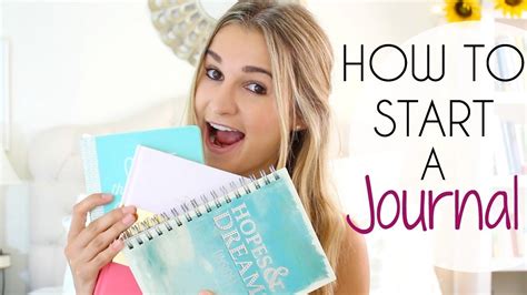How to Start a Journal (Quick + Easy Steps) - YouTube