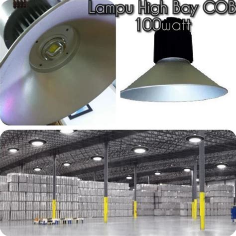 Jual Lampu High Bay Led W Lampu Gantung Highbay Cob Led Watt