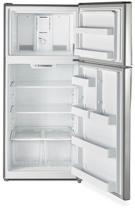 Moffat 18 Cu Ft Top Freezer Refrigerator Mte18gskss The Brick